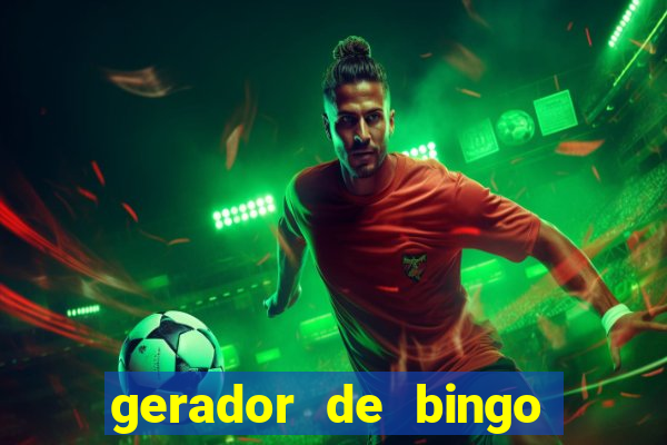 gerador de bingo cha de bebe